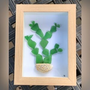 Looking Sharp! Handmade Sea Glass Art